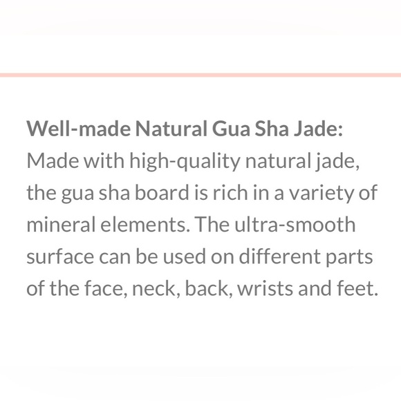 Be Well Group Gua Sha massage tool quartz. New - Picture 6 of 6